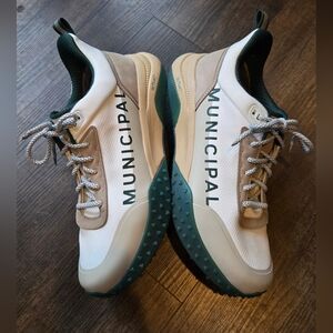 Municipal Sportcross ATG athletic shoes Green/White mens size 10.5